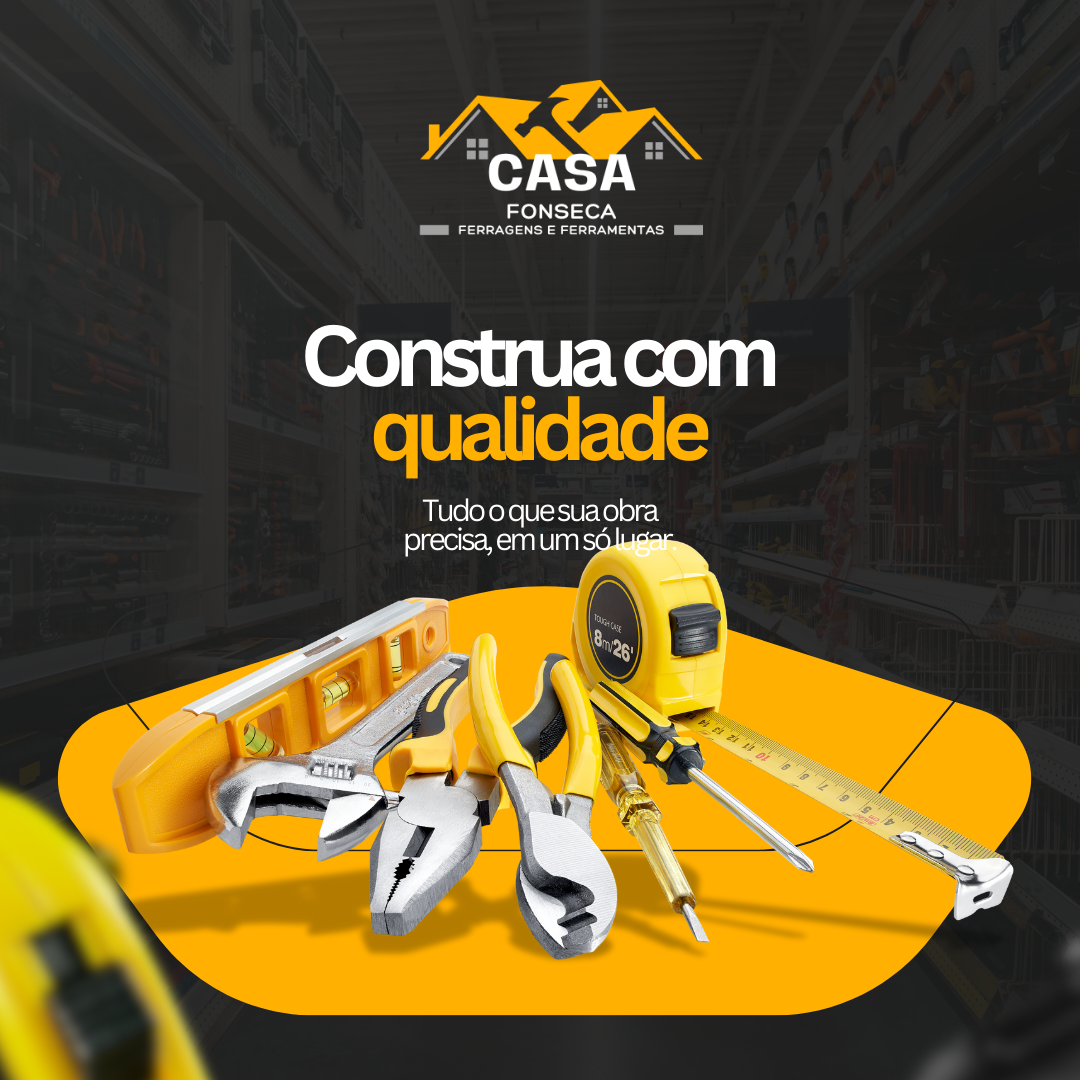 Construa com qualidade (1080 x 1080 px)